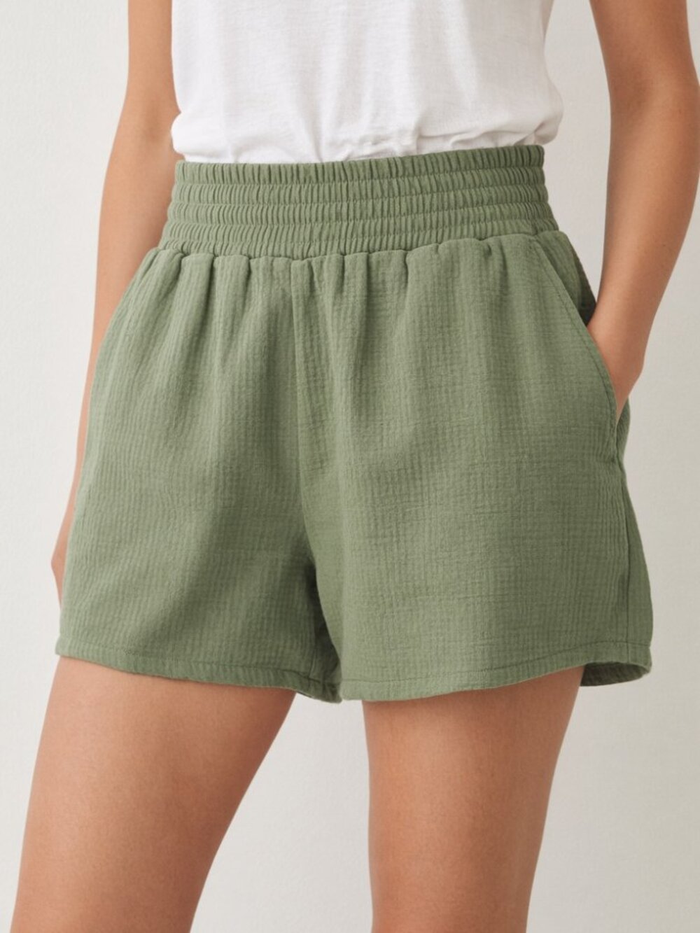 Billabong In The Waves Gauze Shorts Olive Size M NWT